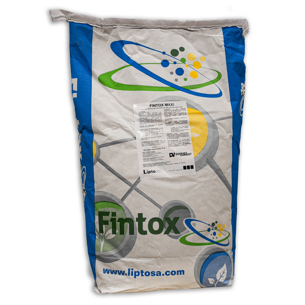 FINTOX MAXI Toxinkötő takarmány adalékanyag valamennyi állatfaj részére