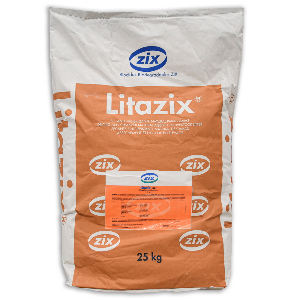 LITAZIX alomfertőtlenítő- és szárító állatgyógyászati ápolószer  valamennyi állatfaj estében