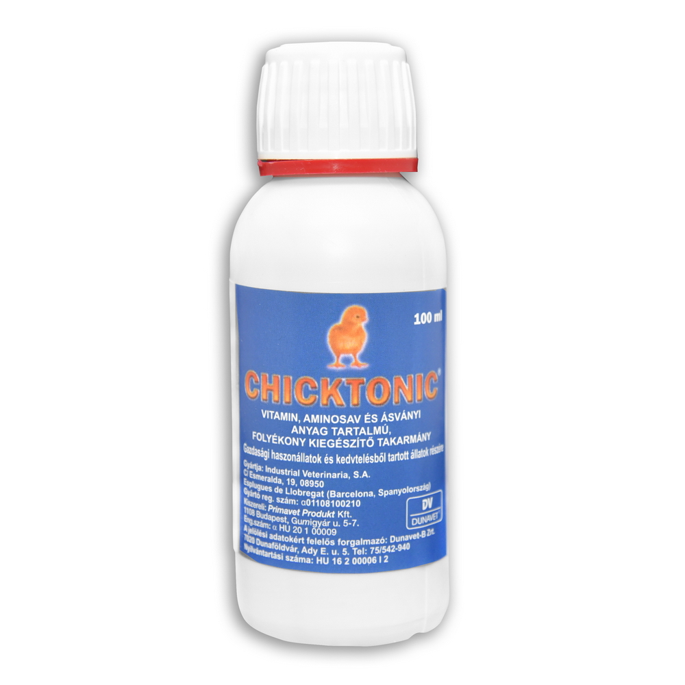 CHICKTONIC folyékony kiegészítő takarmány valamennyi állatfaj részére