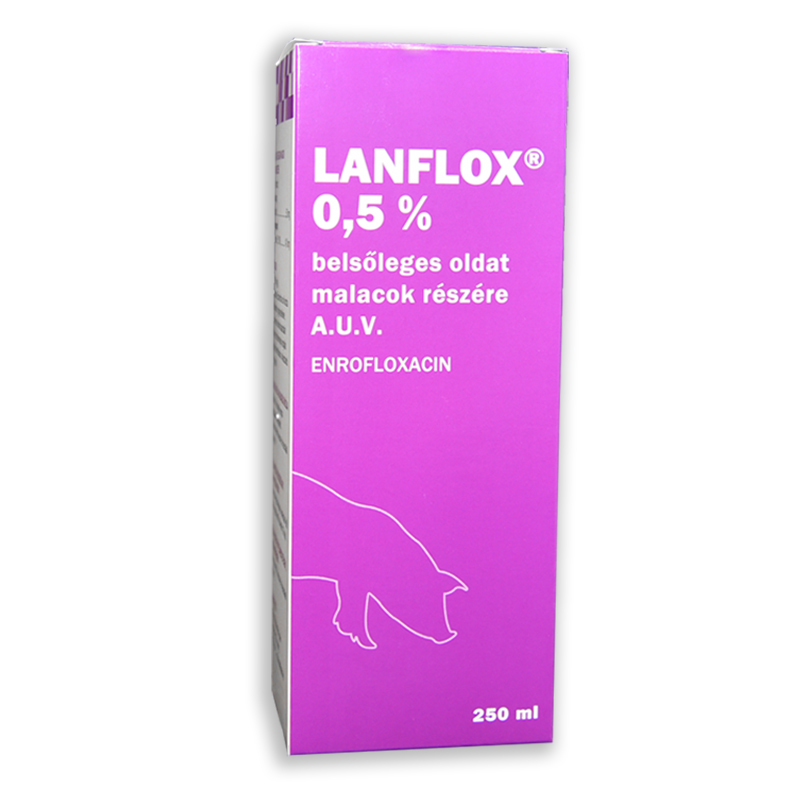 LANFLOX 0,5% belsőleges oldat  malacok részére A.U.V.