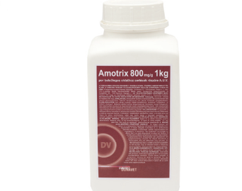 AMOTRIX 800 mg/g por belsőleges oldathoz sertések részére A.U.V.