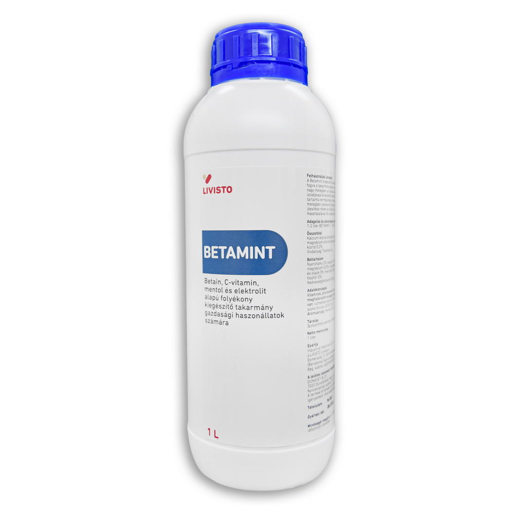 BETAMINT oldat valamennyi állatfaj részére